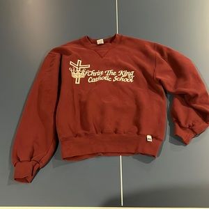 Vtg catholic school crewneck